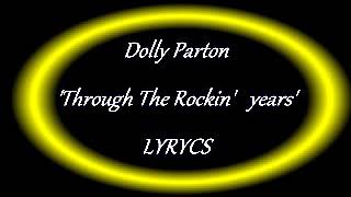 Dolly parton Rockin years lyrics [upl. by Medarda]