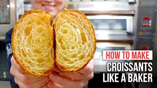 How to Make CROISSANTS Like a Pastry Chef [upl. by Malcolm]