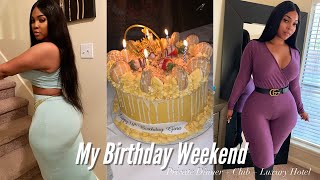 BIRTHDAY WEEKEND  PENTHOUSE PARTY  LUXURY GIFTS amp MORE  VLOG  Gina Jyneen [upl. by Laidlaw]