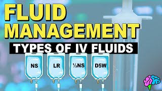 Types of IV Fluid  Fluid Management [upl. by Lyckman]