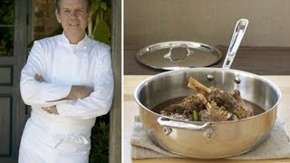 Lamb Shanks Roasted quotal la Matignonquot with Chef Thomas Keller [upl. by Idyh]