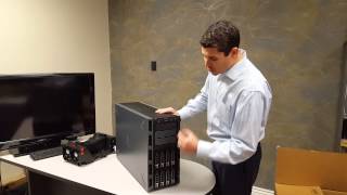 Unboxing Dell PowerEdge T630 [upl. by Llertnahs]