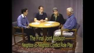 Mediation A Neighbor to Neighbor Conflict Role Play  The Mediation Process [upl. by Draneb]