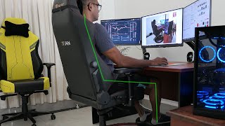 How To Sit in a Gaming Chair Healthy Neutral Positions [upl. by Mcconaghy]