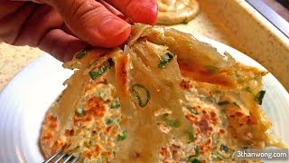 Scallion Pancake Original Flaky Chinese Recipes Cong You Bing 如何做葱油饼 [upl. by Selway]