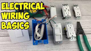 Home Electrical Wiring Basics  Tutorial 2022 [upl. by Alyn]