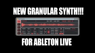 Ableton Grain Scanner Granular Synth [upl. by Brill]