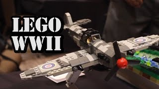 Custom LEGO WWII Military Planes and Armored Vehicles [upl. by Korman872]