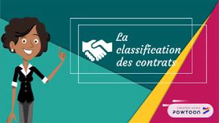 La classification des contrats [upl. by Mcquillin930]