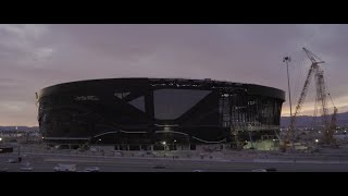 ALLEGIANT STADIUM PRIVATE TOUR OF NFL RAIDERS’ NEW CONQUEST [upl. by Linsk]