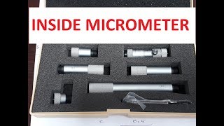 HOW TO USE AND MEASURE INSIDE MICROMETER  Rotating amp Static Equipments [upl. by Adriena]