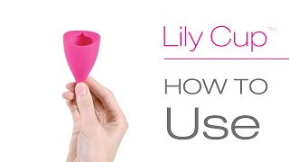 How to Use a Lily Cup  Lily Cup Compact  INTIMINA [upl. by Alla393]