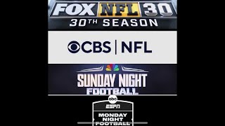 NFL Theme Songs NBC CBS FOX ABCESPN [upl. by Lyred285]