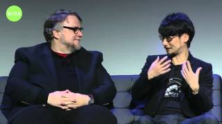 DICE Summit 2016  Hideo Kojima Guillermo del Toro amp Geoff Keighley [upl. by Neleh]