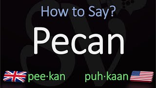 How to Pronounce Pecan British Vs American Pronunciation [upl. by Liz]