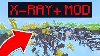 How To Get Xray in Minecraft Bedrock Xray Mod 119  Working in 2023 [upl. by Laddy708]