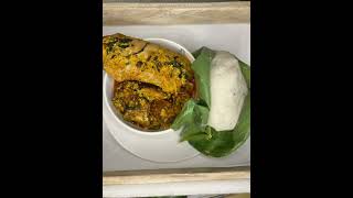 Pounded Yam and Egusi Soup [upl. by Oiruam650]