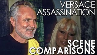 Gianni Versace Assassination  scene comparisons [upl. by Nysilla]