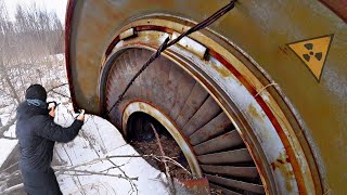 We found a TURBINE from the Chernobyl nuclear plant☢Most CONTAMINATED place☢Visited grandma Masha [upl. by Hsiwhem]