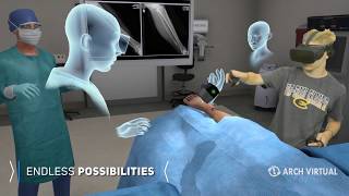 VR Medical Simulation and Training from Arch Virtual Developers of Acadicus [upl. by Joby380]