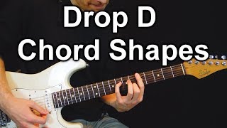 Drop D Tuning Chord Shapes  Chordal Lesson Ep16 [upl. by Anaxor]