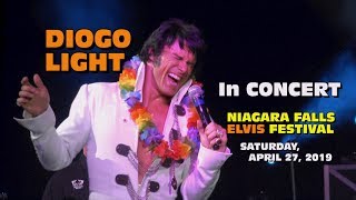 Diogo Light In Concert Niagara Falls Elvis Festival Saturday April 27 2019 [upl. by Inama985]