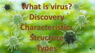 Virus structure discovery characteristics types and symmetry [upl. by Alemaj]