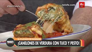 Canelones de verdura  Morfi [upl. by Malarkey]