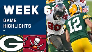 Packers vs Buccaneers Week 6 Highlights  NFL 2020 [upl. by Tterb]