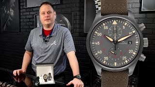 IWC Pilot Top Gun Chronograph Miramar and Mark XVIII Heritage Review  SwissWatchExpo [upl. by Atnamas]