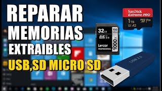 COMO REPARAR UNA USB DAÑADA EN POCOS PASOS Rápido y Fácil 2021 [upl. by Airdnalahs980]