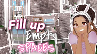 Things YOU Can do to fill up Empty spaces in your BLOXBURG HOME [upl. by Shewchuk]