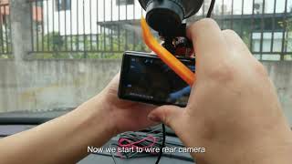 Simple way to install IIWEY DC03 dash cam [upl. by Neellek]