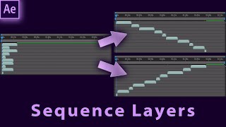 Sequence Layers in Adobe After Effects [upl. by Polloch492]