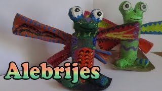 Manualidades para Niños Alebrijes DIY Mexican Crafts [upl. by Bryce]