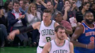 Jonas Jerebko Throws It Down on NYK [upl. by Ocinemod]