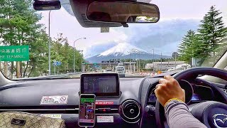 Renting a Car in Japan Part 1  Driving from Tokyo to see Mt Fuji [upl. by Ailet661]