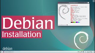 Download and Installation of Debian 107  Nonfree Drivers [upl. by Veator]