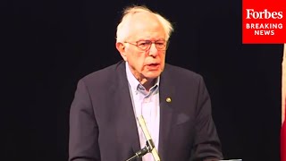 Bernie Sanders Warns Iowa City About Rise Of Oligarchy Power In The United States [upl. by Hayidah557]