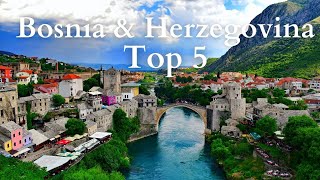 Best Places to Visit in Bosnia and Herzegovina  Travel Guide [upl. by Yoj395]