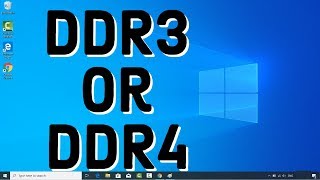 How to check the RAM type DDR3 or DDR4 in Windows 10 [upl. by Etnor676]