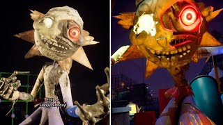 Broken Sun amp Moon Boss Fight  FNAF Security Breach Ruin DLC 4K [upl. by Ehav879]