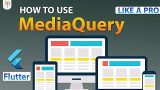 Flutter  MediaQuery Responsive Design [upl. by Adriano]