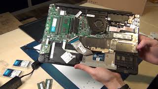 HP 15s 15s eq Series Laptop Disassembly Guide Tutorial Upgrade SSD RAM Boot USB [upl. by Sigrid]