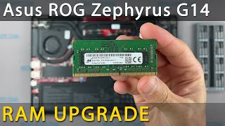 Asus ROG Zephyrus G14 GA401 RAM Upgrade and Install  Your StepbyStep DIY Guide [upl. by Josie]