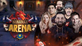 ♠♥♦♣ Winamax Arena 1  Momo Henni Moundir Pierre Calamusa Gaëlle Baumann Guillaume Diaz ViensM [upl. by Siraj]