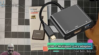 USBC Multiport 3 in 1 adapter [upl. by Cruz]