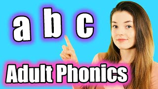 Adult Phonics English Alphabet Sounds ABC Pronunciation [upl. by Adrahs768]