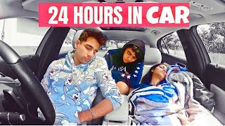 LIVING IN MY CAR FOR 24 HOURS Challenge  Rimorav Vlogs [upl. by Llenahc]