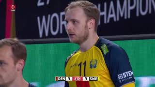 IHF World Mens Handball Championship 2021 Final Denmark  Sweden Full match [upl. by Uoliram]